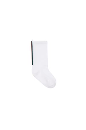 white cotton socks GUCCI KIDS | 8027524KACK9066